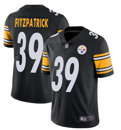 Youth Pittsburgh Steelers #39 Minkah Fitzpatrick Black 2019 Vapor Untouchable Stitched NFL Jersey